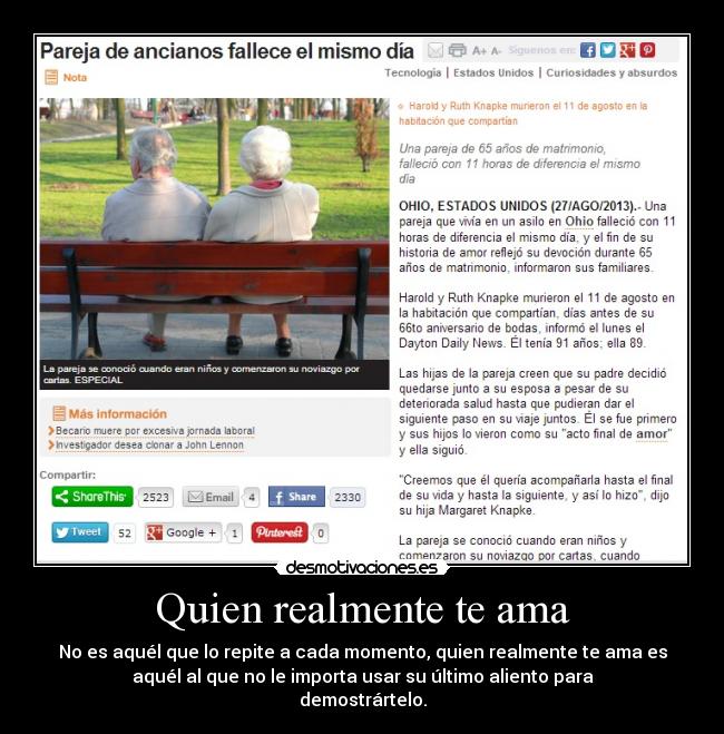 Quien realmente te ama - 