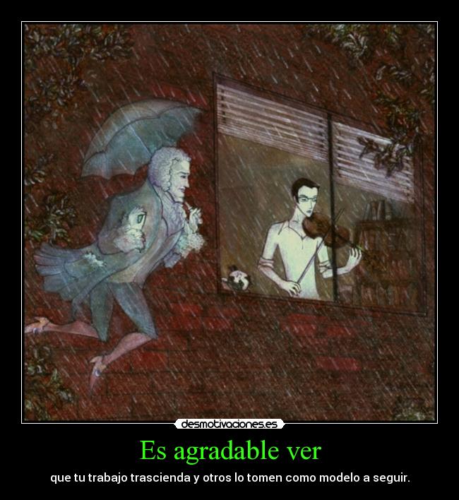 Es agradable ver -