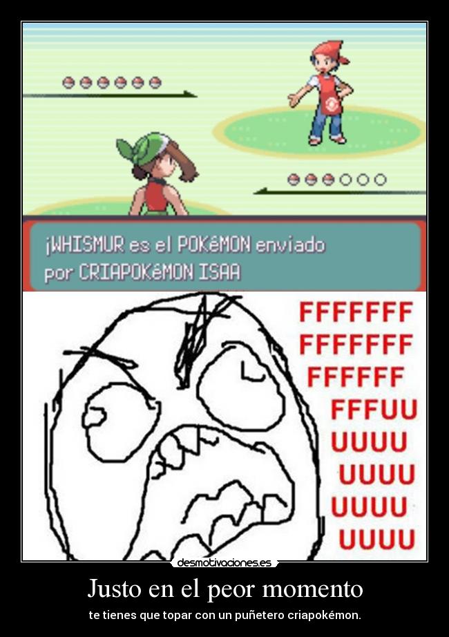 carteles infancia clanbigotitos seis pokemon como puede ser fuu desmotivaciones