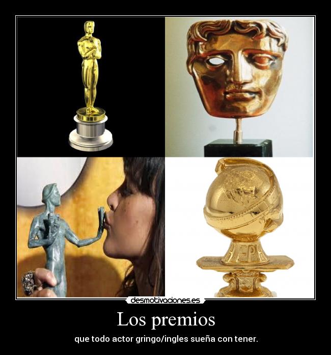 Los premios -