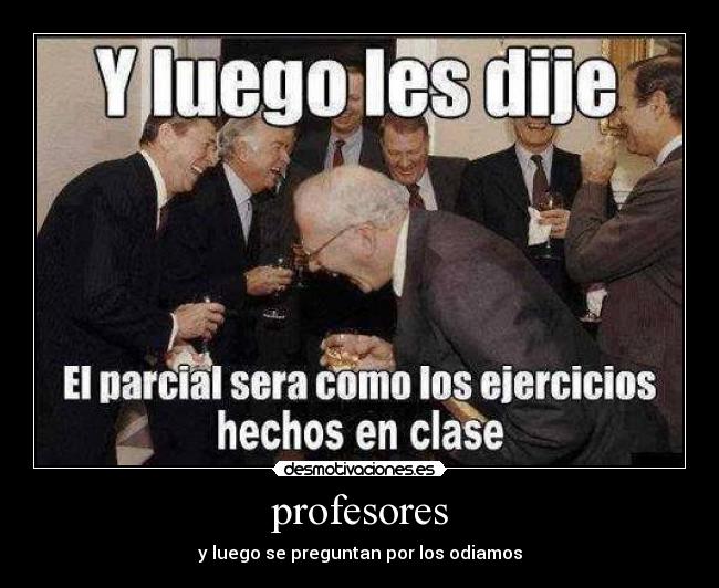 profesores -
