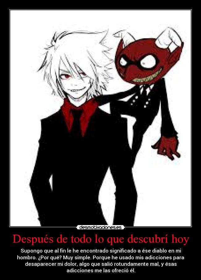 Después de todo lo que descubrí hoy - 