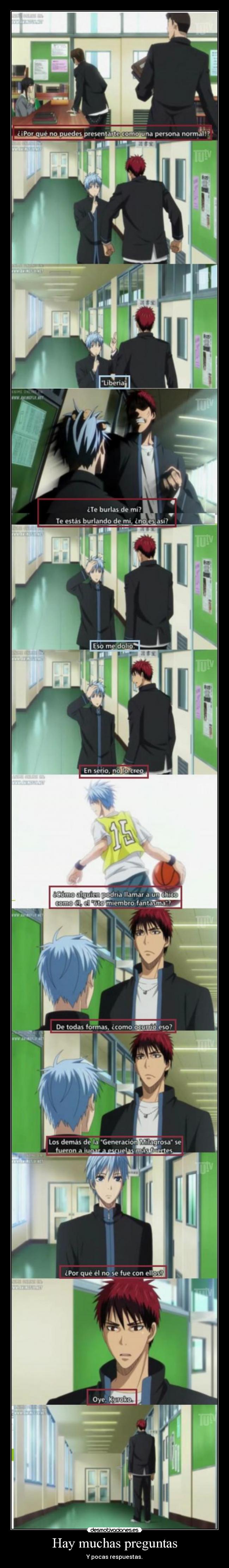 Hay muchas preguntas - Y pocas respuestas.