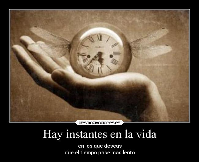 Hay instantes en la vida - 