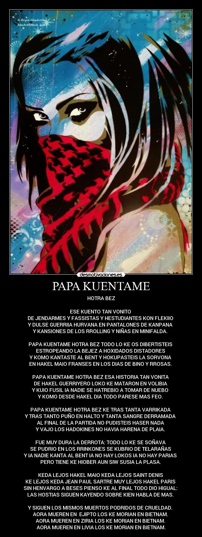 PAPA KUENTAME -