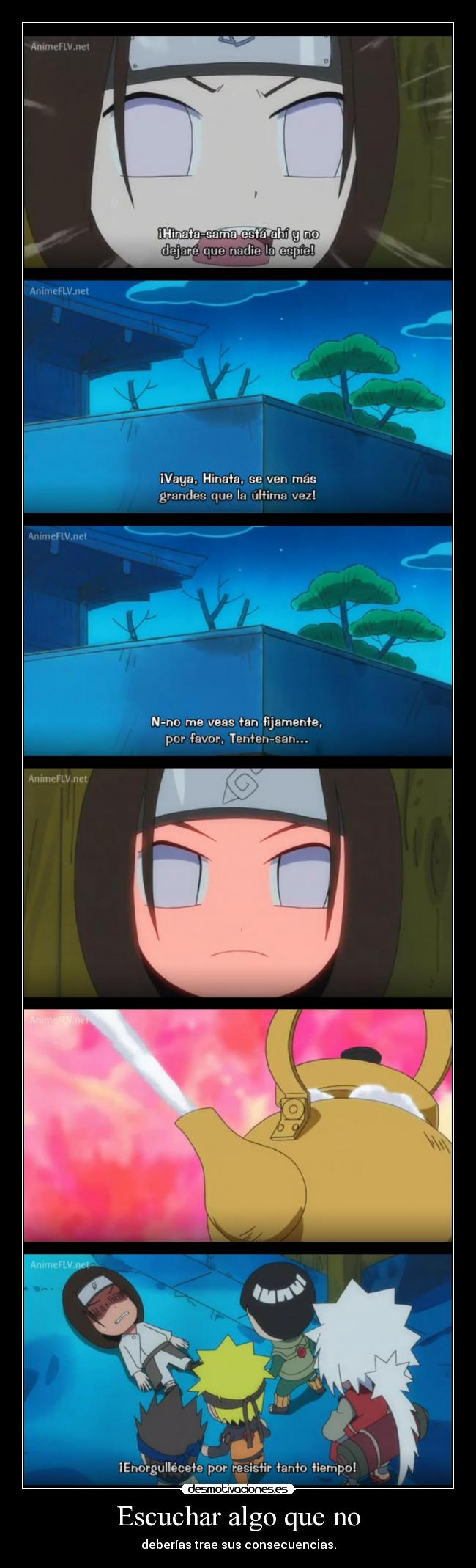 Escuchar algo que no -