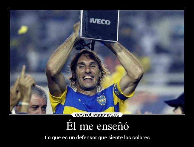 Él me enseñó - Lo que es un defensor que siente los colores