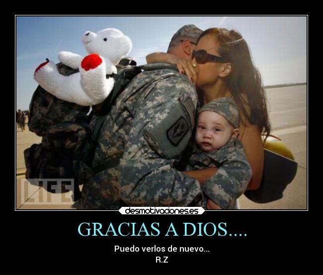 GRACIAS A DIOS.... - Puedo verlos de nuevo...
R.Z