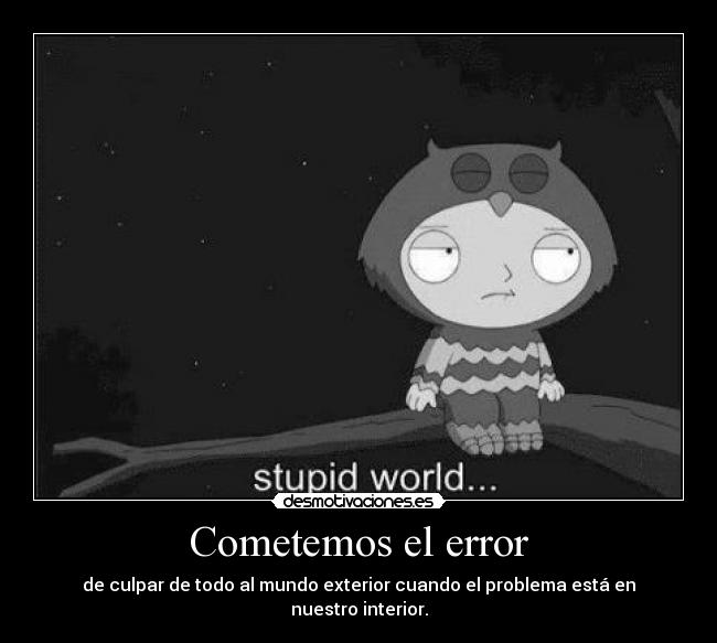 Cometemos el error - 