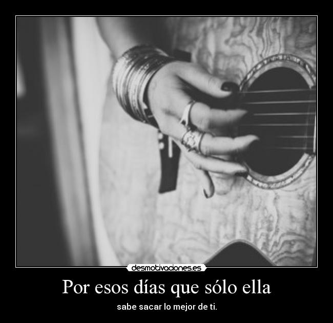 Por esos días que sólo ella - 