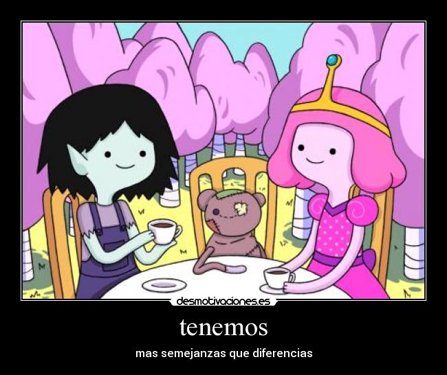 tenemos - mas semejanzas que diferencias