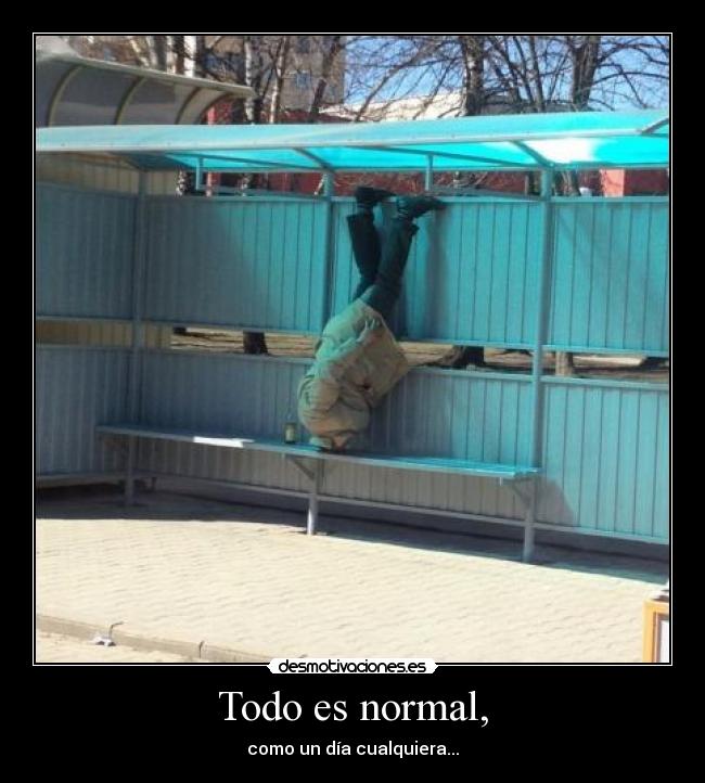 Todo es normal, - 