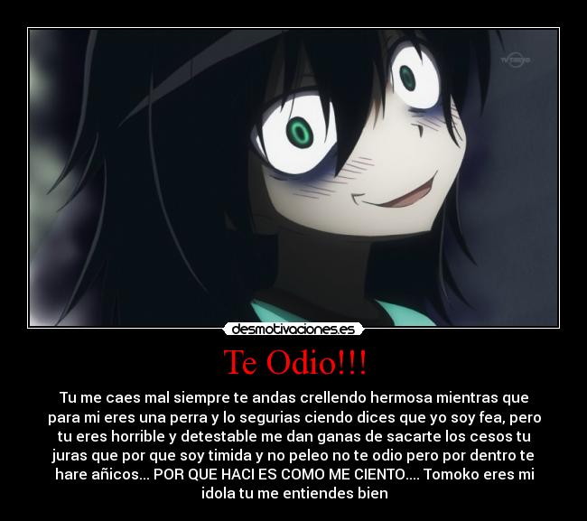 carteles odio enemigo desmotivaciones