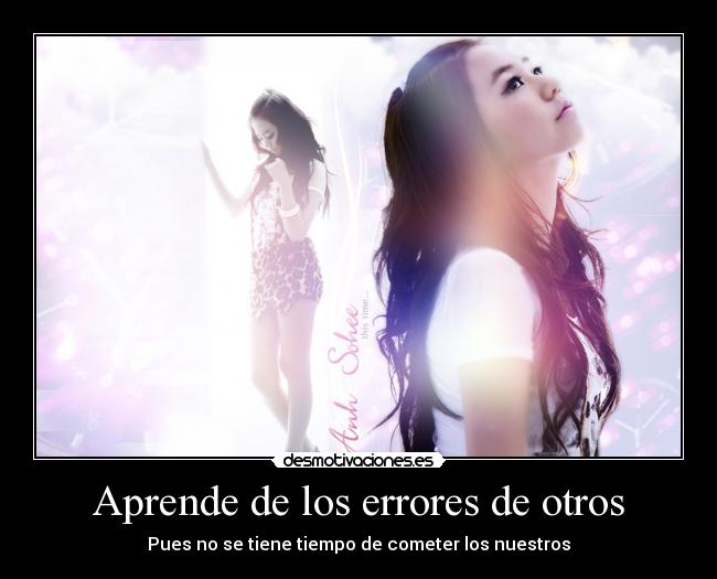 Aprende de los errores de otros - 
