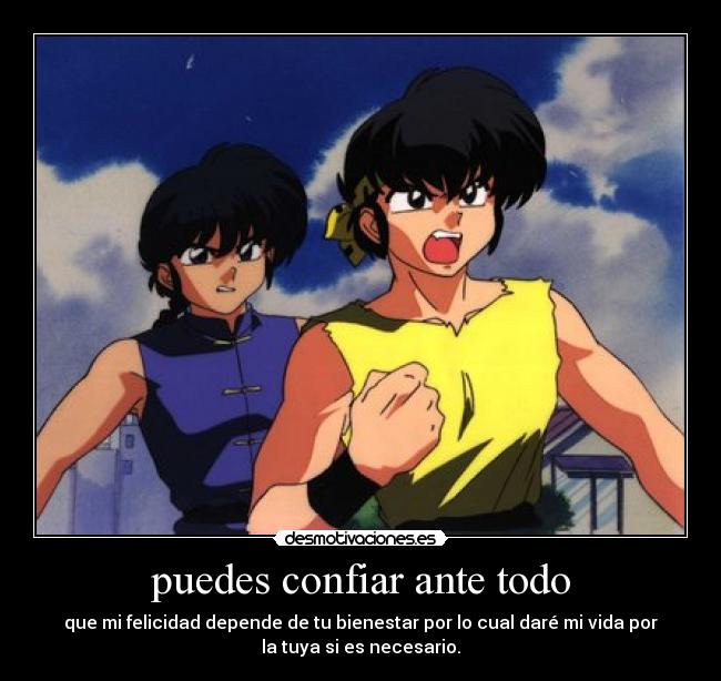 puedes confiar ante todo - 