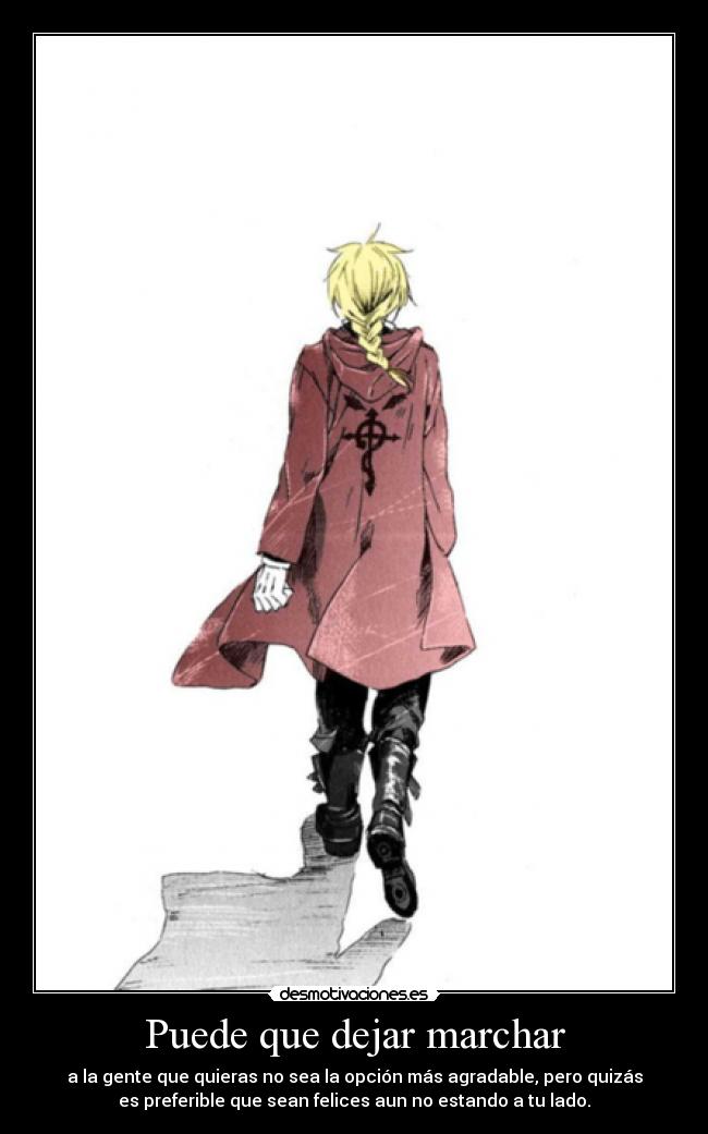 Puede que dejar marchar - 