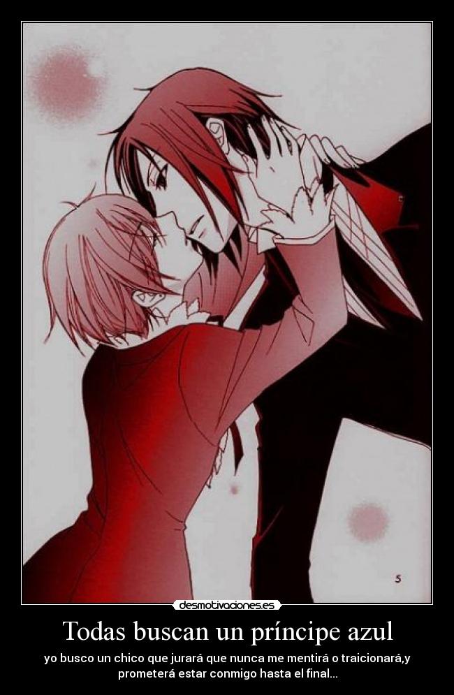 carteles amor principe azul kuroshitsuji black butler yaoi sebastian michaelis ciel phanthomhive desmotivaciones