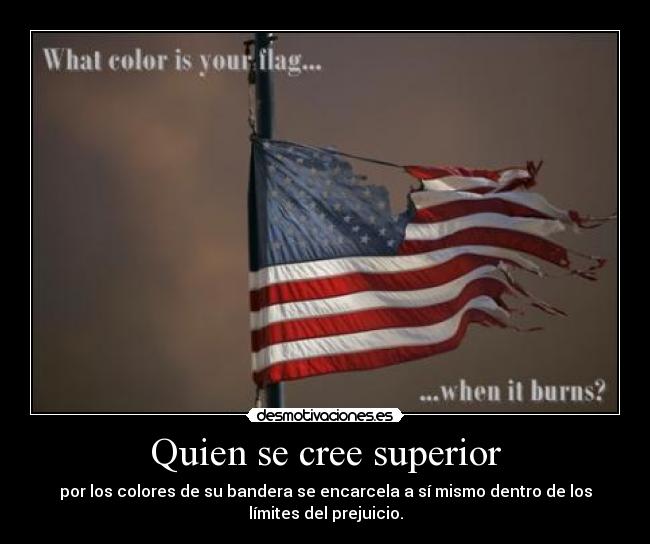 Quien se cree superior - 