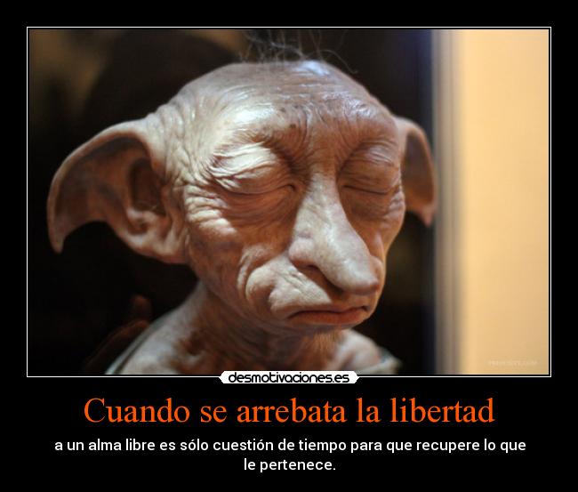 Cuando se arrebata la libertad - 