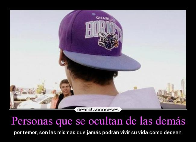 Personas que se ocultan de las demás - 