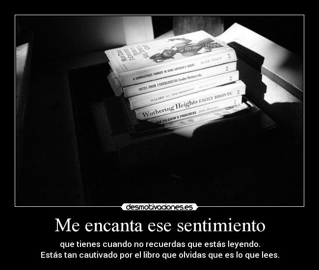 Me encanta ese sentimiento - 