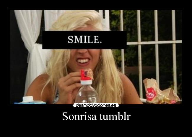 Sonrísa tumblr -