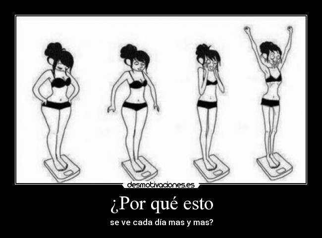 ¿Por qué esto - se ve cada día mas y mas?