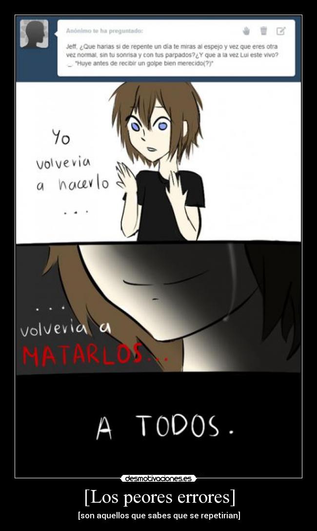 [Los peores errores] - 