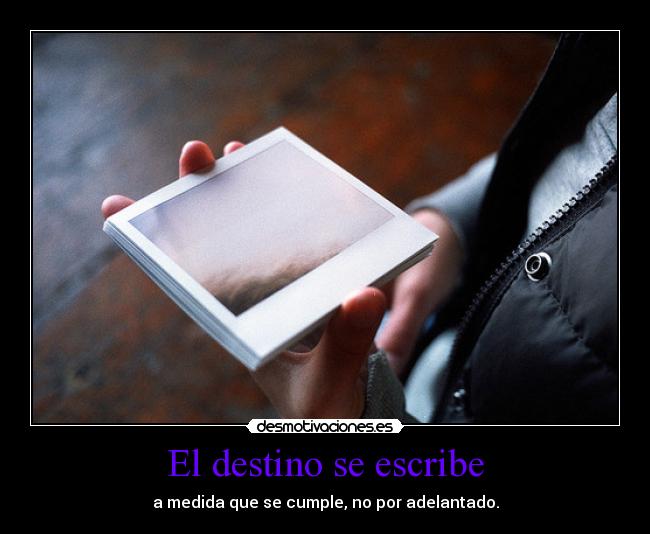 El destino se escribe - 
