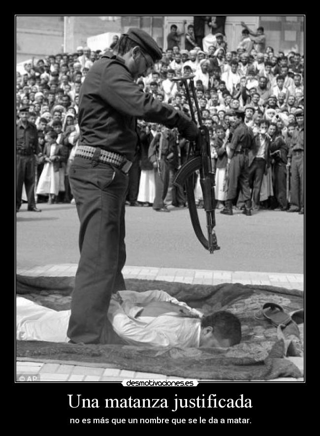 Una matanza justificada -
