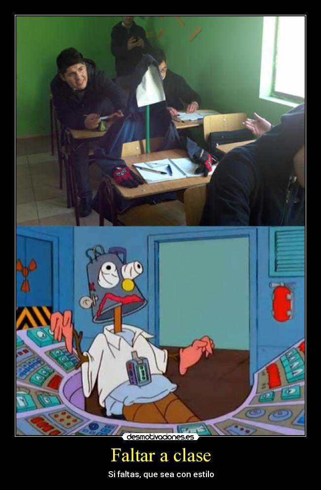 Faltar a clase -
