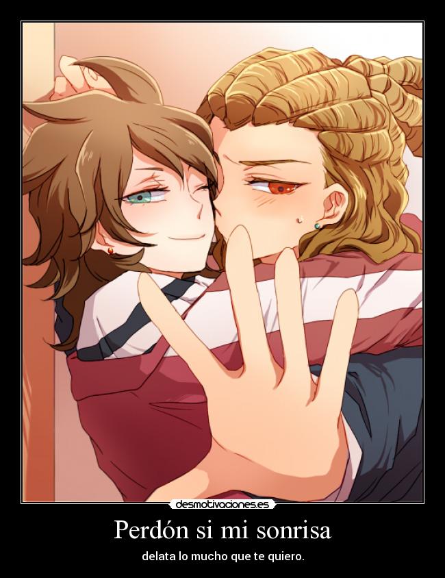 Perdón si mi sonrisa -