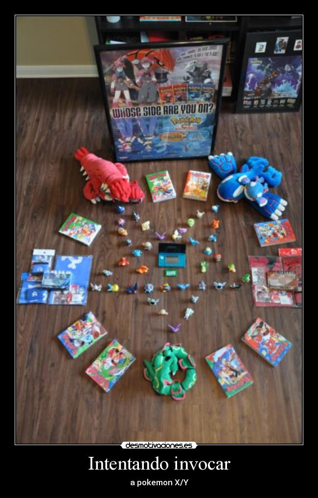 Intentando invocar - a pokemon X/Y