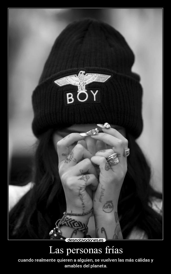 Las personas frías - 