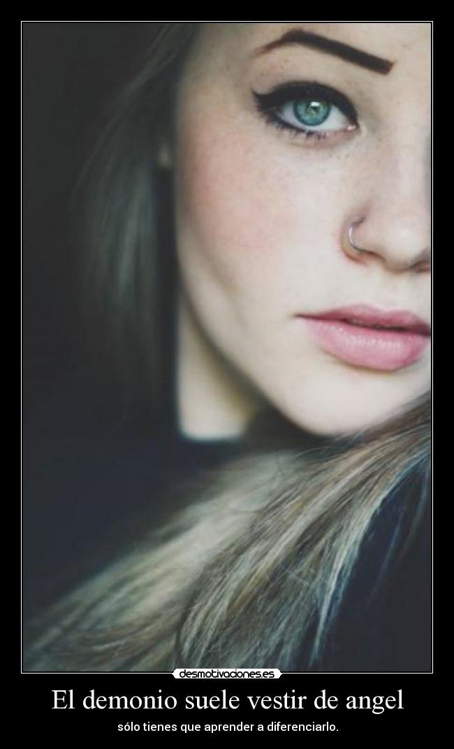 El demonio suele vestir de angel - 