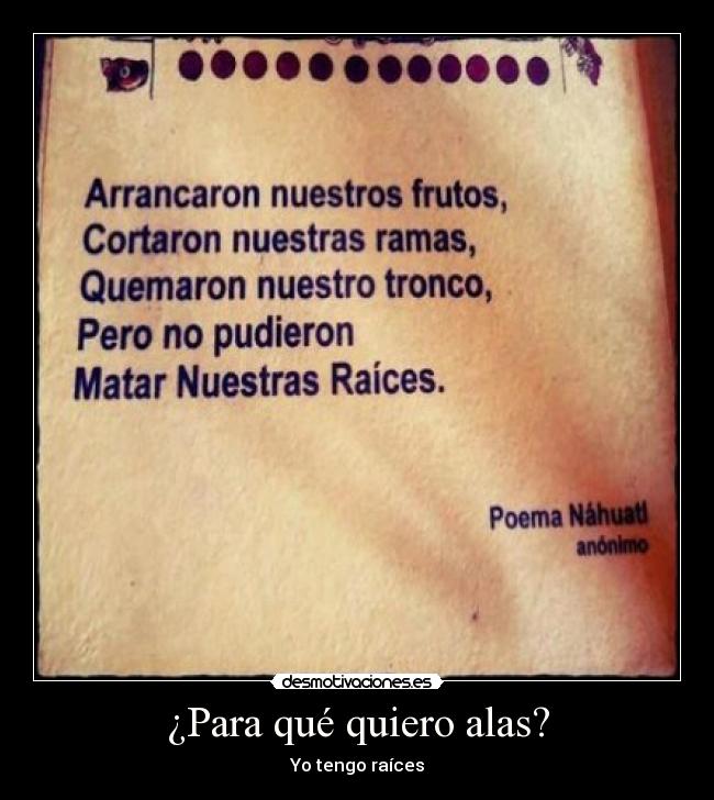 ¿Para qué quiero alas? - 