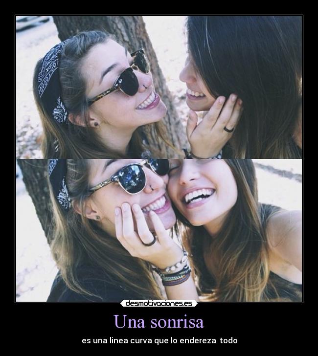 carteles sonrisa amistad desmotivaciones