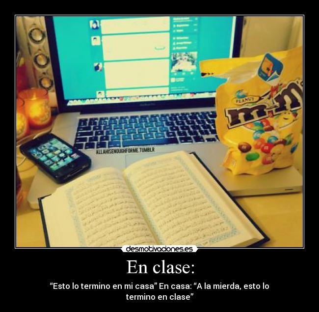 En clase: - 