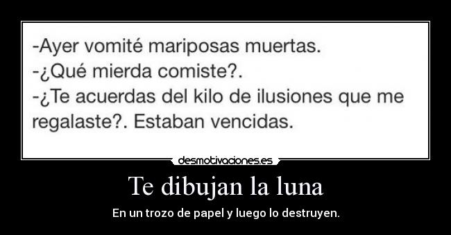 Te dibujan la luna - 