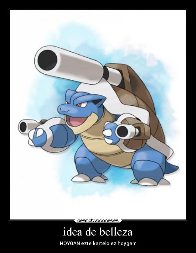 idea de belleza -