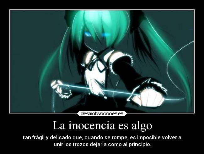 La inocencia es algo - 
