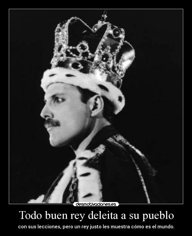 Todo buen rey deleita a su pueblo - con sus lecciones, pero un rey justo les muestra cómo es el mundo.