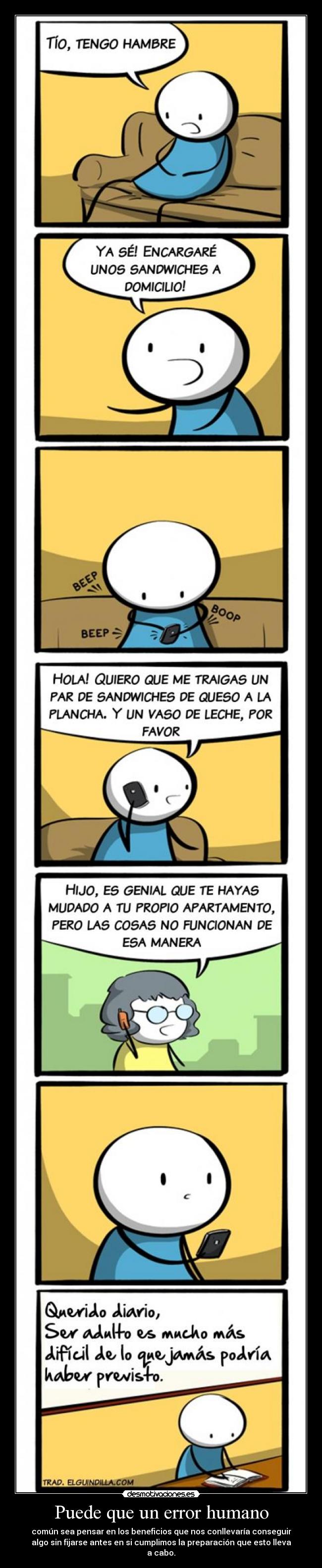 Puede que un error humano - 