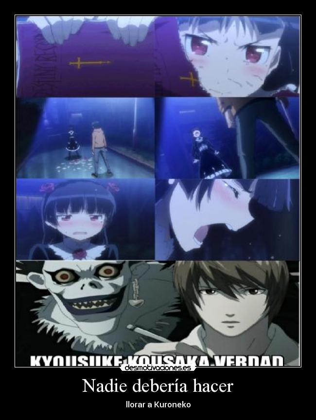 Nadie debería hacer -