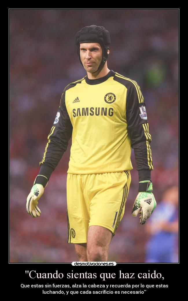 Cuando sientas que haz caido, - Que estas sin fuerzas, alza la cabeza y recuerda por lo que estas
luchando, y que cada sacrificio es necesario