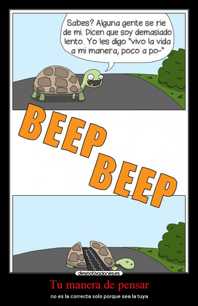 Tu manera de pensar - 