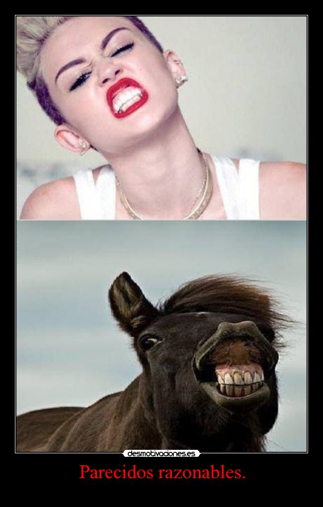 Parecidos razonables. - 