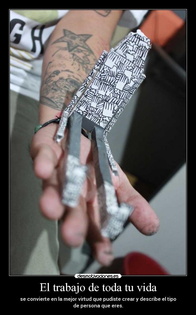El trabajo de toda tu vida - 