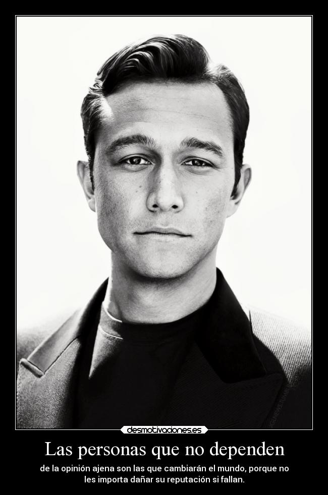 Las personas que no dependen - 