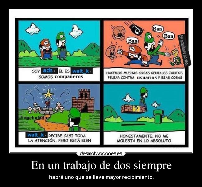 carteles trabajo amistad intrudersokno clanmosionados glnd desmotivaciones